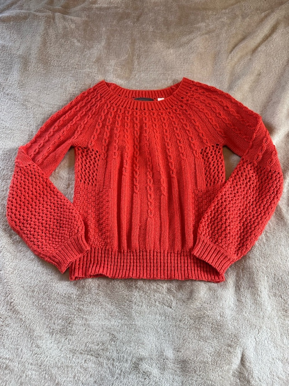 Women’s Orange Guinevere Sweater Size M